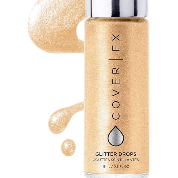 Cover Fx Liq.Glitter Drops-Copper Gold Highlighter - Picture 2 of 4